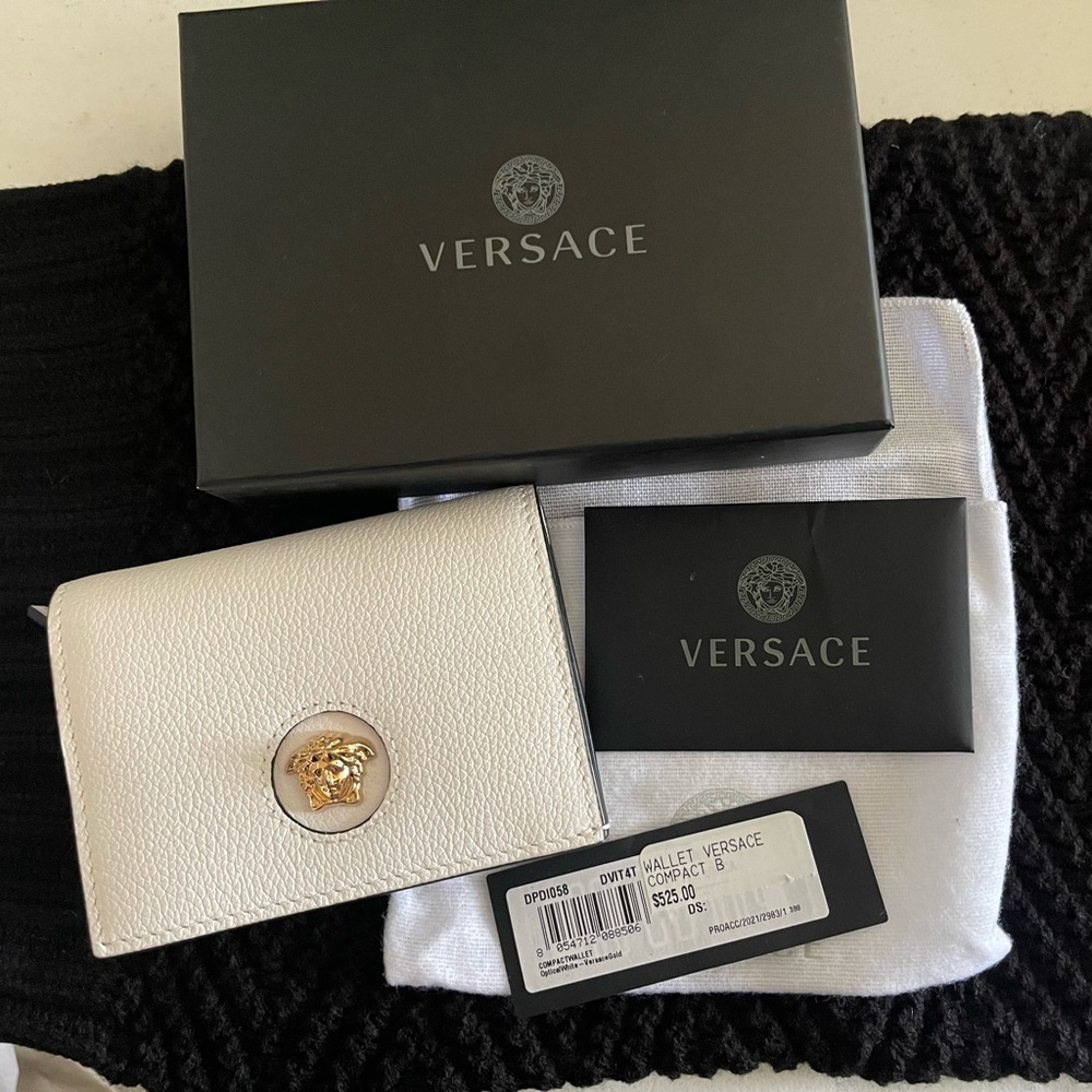 NWT Versace Compact Wallet B